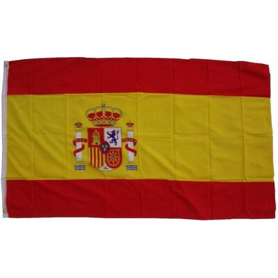 trends4cents, Drapeau, Drapeau XXL Espagne 250 x 150 cm Drapeau avec 3 oeillets 100g/m² poids du tissu Hissflag (150 x 250 cm) - Publicité trends4cents, Drapeau, Drapeau XXL Espagne 250 x 150 cm Drapeau avec 3 oeillets 100g/m² poids du tissu Hissflag (150 x 250 cm) - Publicité