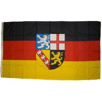 trends4cents, Drapeau, Drapeau Saarland 90 x 150 cm Drapeau avec 2 oeillets 100g/m² poids du tissu Hissflag Hissen (90 x 150 cm) - Publicité trends4cents, Drapeau, Drapeau Saarland 90 x 150 cm Drapeau avec 2 oeillets 100g/m² poids du tissu Hissflag Hissen (90 x 150 cm) - Publicité