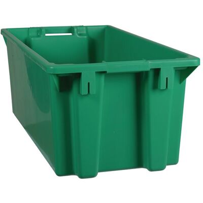 HP Autozubehör, Réservoir de stockage, Bac gerbable et emboîtable PP vert L800xl400xH300mm - Publicité HP Autozubehör, Réservoir de stockage, Bac gerbable et emboîtable PP vert L800xl400xH300mm - Publicité
