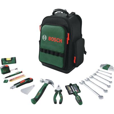 Bosch Zubehör, Malette à outils, Werkzeug Rucksack Set, 60-tlg. (60 pièces) - Publicité Bosch Zubehör, Malette à outils, Werkzeug Rucksack Set, 60-tlg. (60 pièces) - Publicité