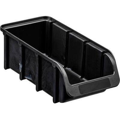 Hünersdorff, Réservoir de stockage, Sichtlagerkasten 1,0 l schwarz - Publicité Hünersdorff, Réservoir de stockage, Sichtlagerkasten 1,0 l schwarz - Publicité
