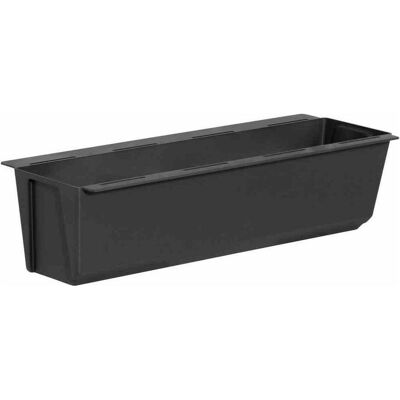Geli - Easy 37x10 cm - Anthracite - Europalette - planter - Publicité Geli - Easy 37x10 cm - Anthracite - Europalette - planter - Publicité