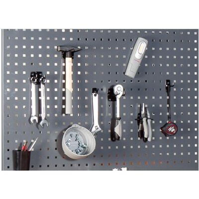 Kraftwerk, Rangement d’outils : accessoires, Panneau arrière perforé Chariot d'atelier - Publicité Kraftwerk, Rangement d’outils : accessoires, Panneau arrière perforé Chariot d'atelier - Publicité