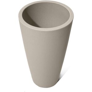 Step2, Pot de fleurs, Tremont Jardinière Ronde Grande - Béton Gris - Publicité Step2, Pot de fleurs, Tremont Jardinière Ronde Grande - Béton Gris - Publicité
