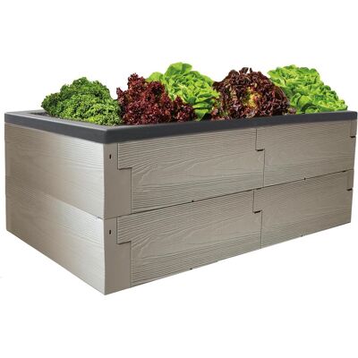 Juwel Boîte à Plantes en Bois Nordique avec Plateau Imperméable 150L - Type de Produit - Publicité Juwel Boîte à Plantes en Bois Nordique avec Plateau Imperméable 150L - Type de Produit - Publicité