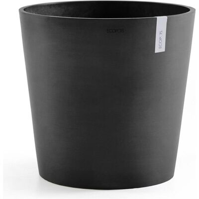 Pot de fleurs Ecopots Amsterdam Gris Foncé - 50x43,8cm, avec Réservoir d'Eau - Publicité Pot de fleurs Ecopots Amsterdam Gris Foncé - 50x43,8cm, avec Réservoir d'Eau - Publicité