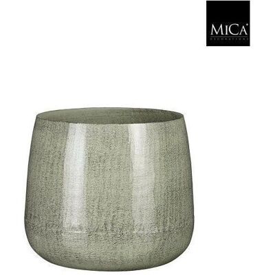 Mica Decorations Benson Fer Ø 12 cm pot de fleurs - Publicité Mica Decorations Benson Fer Ø 12 cm pot de fleurs - Publicité