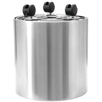 EUROPALMS - Steelecht-25 - Ø25cm - 19.5cm - Pot - Publicité EUROPALMS - Steelecht-25 - Ø25cm - 19.5cm - Pot - Publicité