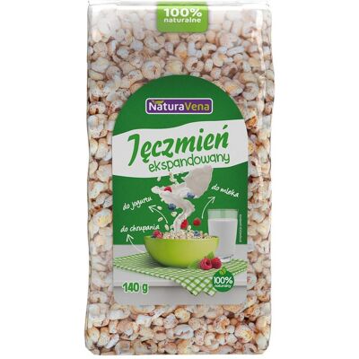 NaturAvena Orge Expansée 140g - Snack Céréales Complètes - Publicité NaturAvena Orge Expansée 140g - Snack Céréales Complètes - Publicité