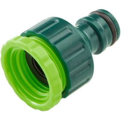 Verto, Raccord de tuyau + connecteur de tuyau, Raccord de robinet 1/2" 3/4" 30 pièces. Boîte présentoir (Adaptateur de robinet) - Publicité Verto, Raccord de tuyau + connecteur de tuyau, Raccord de robinet 1/2" 3/4" 30 pièces. Boîte présentoir (Adaptateur de robinet) - Publicité