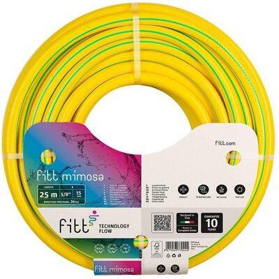 FITT, Tuyau d'arrosage, Tuyau d'irrigation jaune (25 m, 25 mm) - Publicité FITT, Tuyau d'arrosage, Tuyau d'irrigation jaune (25 m, 25 mm) - Publicité