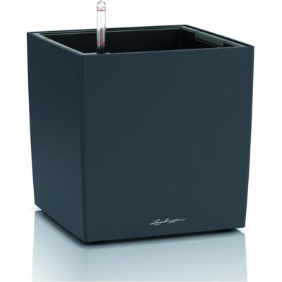 Lechuza, Pot de fleurs, Bewässerungsset CUBE Color 30 Schiefergrau (32 x 32 x 32 cm) - Publicité Lechuza, Pot de fleurs, Bewässerungsset CUBE Color 30 Schiefergrau (32 x 32 x 32 cm) - Publicité