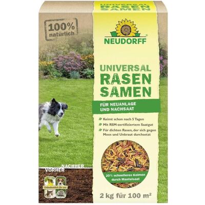 Neudorff, Graines, 01282 Universal Rasensamen 2 kg (Graines de gazon) - Publicité Neudorff, Graines, 01282 Universal Rasensamen 2 kg (Graines de gazon) - Publicité