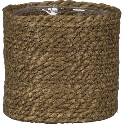 Scheurich, Pot de fleurs, Seagrass 17, vase en osier/plante en osier/pot en osier en seagrass couleur : Brown, 17 cm diamètre (17 x 16 cm) - Publicité Scheurich, Pot de fleurs, Seagrass 17, vase en osier/plante en osier/pot en osier en seagrass couleur : Brown, 17 cm diamètre (17 x 16 cm) - Publicité