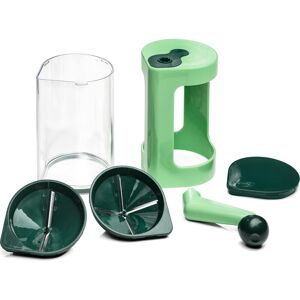 Genius Super Julietti Spiraliseur de légumes - Ensemble de 6 pièces pour alimentation saine - Publicité Genius Super Julietti Spiraliseur de légumes - Ensemble de 6 pièces pour alimentation saine - Publicité
