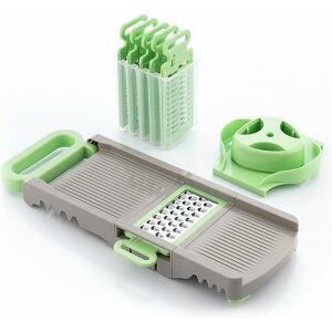 InnovaGoods Râpe Mandoline Pliable 6 en 1 Choppie, Râpe, Multicolore - Publicité InnovaGoods Râpe Mandoline Pliable 6 en 1 Choppie, Râpe, Multicolore - Publicité