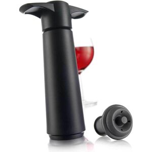 Vacu Vin - Noir - Pompe à vide pour vin - Publicité Vacu Vin - Noir - Pompe à vide pour vin - Publicité