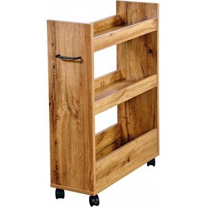 Kesper Wąski regał kuchenny, dąb sonoma, 22 cm, Râpe, Marron - Publicité Kesper Wąski regał kuchenny, dąb sonoma, 22 cm, Râpe, Marron - Publicité