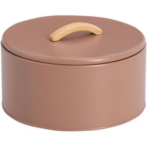 Zeller - Mocha Mousse - Ø21.5x14cm - Bocal de rangement - Publicité Zeller - Mocha Mousse - Ø21.5x14cm - Bocal de rangement - Publicité
