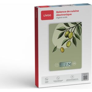 Livoo Elektronische Küchenwaage, Balance, Vert - Publicité Livoo Elektronische Küchenwaage, Balance, Vert - Publicité