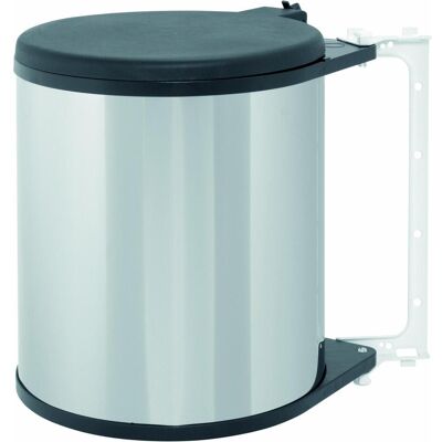 Brabantia Poubelle encastrable 15 L Brilliant Steel, Poubelle, Argent - Publicité Brabantia Poubelle encastrable 15 L Brilliant Steel, Poubelle, Argent - Publicité