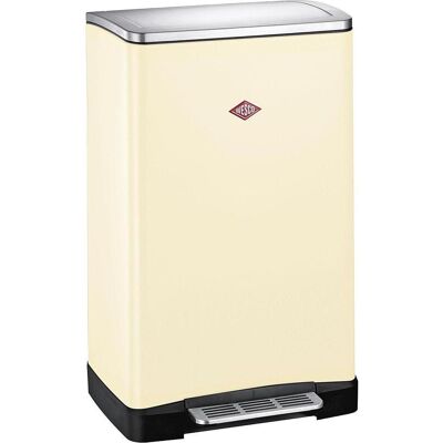 Wesco Big Double Boy, Poubelle, Beige, Noir, Argent - Publicité Wesco Big Double Boy, Poubelle, Beige, Noir, Argent - Publicité