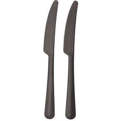 Couteau Réutilisable Haval - 19,7 cm - Noir - Extra Stable - Publicité Couteau Réutilisable Haval - 19,7 cm - Noir - Extra Stable - Publicité