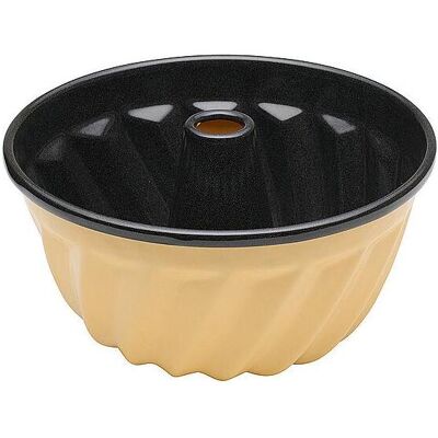 Moule à gâteau jaune Riess - Résistant au four, Antirayure, Facile à nettoyer - Publicité Moule à gâteau jaune Riess - Résistant au four, Antirayure, Facile à nettoyer - Publicité