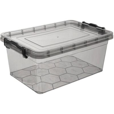 Orion Boîte de rangement, Pojemnik pudełko do przechowywania z pokrywką klipsami uniwersalny zamykany do żywności 14 l (14 l) - Publicité Orion Boîte de rangement, Pojemnik pudełko do przechowywania z pokrywką klipsami uniwersalny zamykany do żywności 14 l (14 l) - Publicité