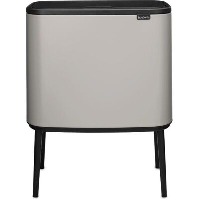 Brabantia Bo Touch Bin, Poubelle, Gris - Publicité Brabantia Bo Touch Bin, Poubelle, Gris - Publicité