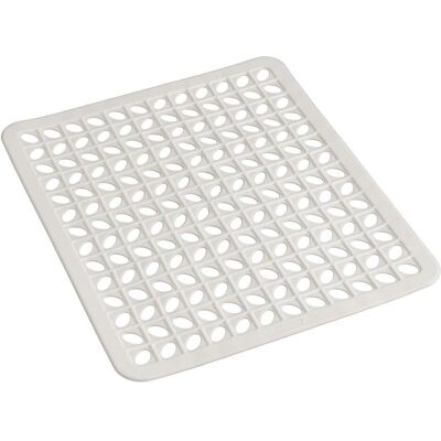 Metaltex - 28753110080 - White - 27x31.5 cm - Tapis d'évier - Publicité Metaltex - 28753110080 - White - 27x31.5 cm - Tapis d'évier - Publicité