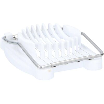 alpina Trancheur d'oeufs 8x10x3cm PP+SS, Râpe, Blanc - Publicité alpina Trancheur d'oeufs 8x10x3cm PP+SS, Râpe, Blanc - Publicité