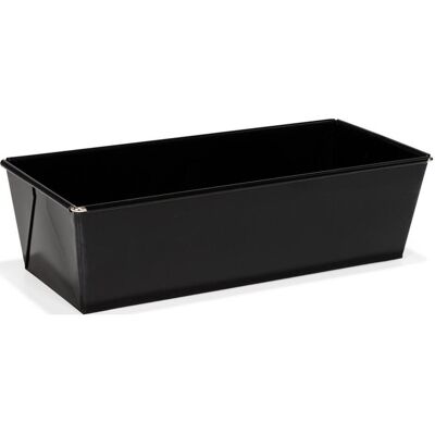 Patisse Moule à pain antiadhésif 33 x 15 cm en acier noir, Moule à gâteau, Noir - Publicité Patisse Moule à pain antiadhésif 33 x 15 cm en acier noir, Moule à gâteau, Noir - Publicité