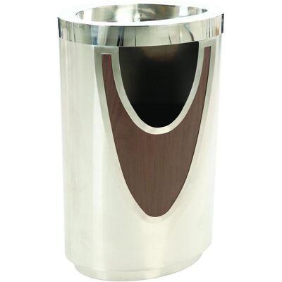 EKO Poubelle Design Poubelle inox 30 L inox avec seau intérieur en métal, ignifugée, Poubelle, Argent - Publicité EKO Poubelle Design Poubelle inox 30 L inox avec seau intérieur en métal, ignifugée, Poubelle, Argent - Publicité