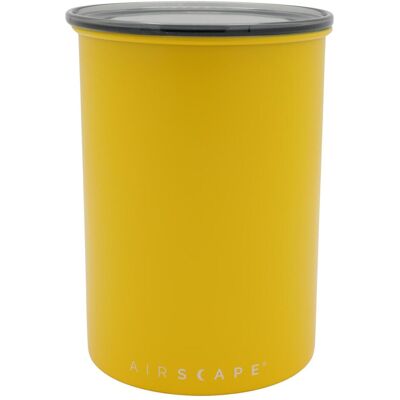 AIRSCAPE - Airscape - Jaune mat - 500 g - Pot à café - Publicité AIRSCAPE - Airscape - Jaune mat - 500 g - Pot à café - Publicité