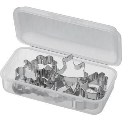 Kaiser Emporte-pièce en boîte de rangement, Emporte-pièce, Blanc, Argent - Publicité Kaiser Emporte-pièce en boîte de rangement, Emporte-pièce, Blanc, Argent - Publicité