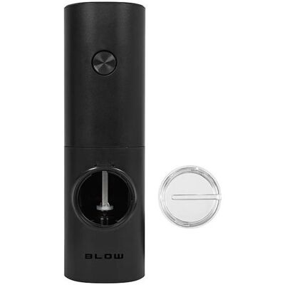 Kinghoff Elektrische Salz- und Pfeffermühle mit Sichtfenster BLOW SP-01, Moulin à poivre + moulin à sel, Noir - Publicité Kinghoff Elektrische Salz- und Pfeffermühle mit Sichtfenster BLOW SP-01, Moulin à poivre + moulin à sel, Noir - Publicité