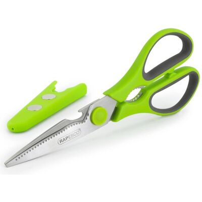 Rapesco - 1598 - Vert - 210mm - Ciseaux de cuisine - Publicité Rapesco - 1598 - Vert - 210mm - Ciseaux de cuisine - Publicité