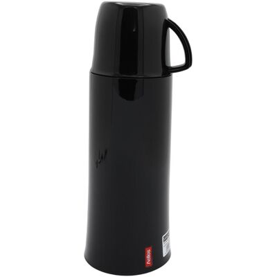 Bouteille Isolante Helios Elegance - Helios Q100 - Noir - 0,5L - Publicité Bouteille Isolante Helios Elegance - Helios Q100 - Noir - 0,5L - Publicité