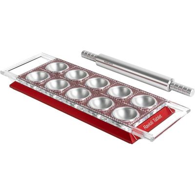 Marcato Ravioli Tablet, Ustensile de cuisine : accessoires, Rouge - Publicité Marcato Ravioli Tablet, Ustensile de cuisine : accessoires, Rouge - Publicité