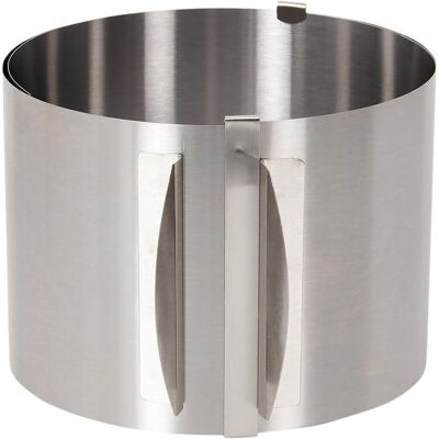 Patisse Cercle à tarte réglable Acier inoxydable ø 16-29 cm, Moule à gâteau, Argent - Publicité Patisse Cercle à tarte réglable Acier inoxydable ø 16-29 cm, Moule à gâteau, Argent - Publicité
