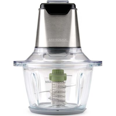 Gastroback 40961 - Acier inoxydable, Transparent - Robot de cuisine électrique - Publicité Gastroback 40961 - Acier inoxydable, Transparent - Robot de cuisine électrique - Publicité