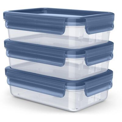 Emsa Boîtes de Rangement Eco 0,8L 3 pièces - Publicité Emsa Boîtes de Rangement Eco 0,8L 3 pièces - Publicité