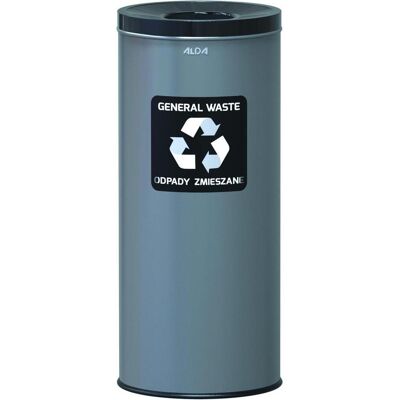 Kaiserkraft 45L Poubelle Ronde - Recyclage Intérieur - Publicité Kaiserkraft 45L Poubelle Ronde - Recyclage Intérieur - Publicité