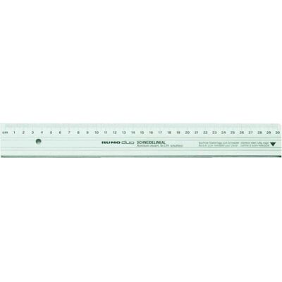 Règle Rumold DUO 50cm Argent avec Base Antidérapante - Publicité Règle Rumold DUO 50cm Argent avec Base Antidérapante - Publicité