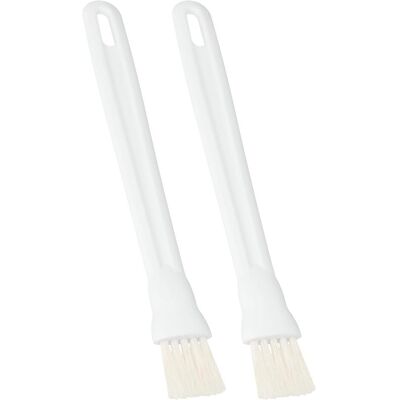 Lipo Set de 2 pinceaux à pâtisserie, Ustensiles pour pâtisserie, Blanc - Publicité Lipo Set de 2 pinceaux à pâtisserie, Ustensiles pour pâtisserie, Blanc - Publicité