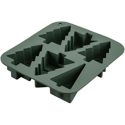 Dr. Oetker Silikon-BackfoWeihnachtsb.6er, Moule à gâteau, Vert - Publicité Dr. Oetker Silikon-BackfoWeihnachtsb.6er, Moule à gâteau, Vert - Publicité