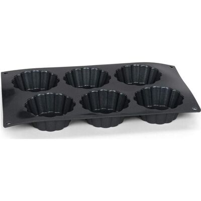 Patisse Set de moules à cupcakes avec picots décoratifs 24 pièces ø 5cm, Moule à gâteau, Noir - Publicité Patisse Set de moules à cupcakes avec picots décoratifs 24 pièces ø 5cm, Moule à gâteau, Noir - Publicité
