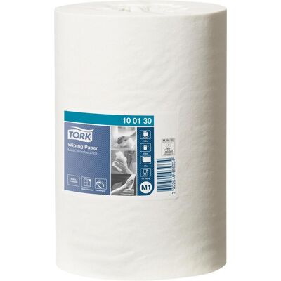 Tork Rouleaux de papier mini, Essuie-tout, Blanc - Publicité Tork Rouleaux de papier mini, Essuie-tout, Blanc - Publicité