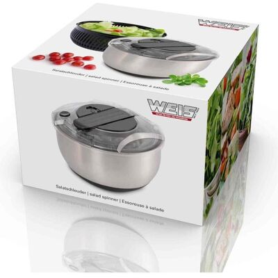 Weis - 14060 - Acier inoxydable - Salad Spinner - Publicité Weis - 14060 - Acier inoxydable - Salad Spinner - Publicité